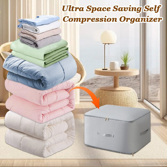 🌸Hot Sale 50% OFF🌸Ultra Space Saving Self Compression Organizer🔥