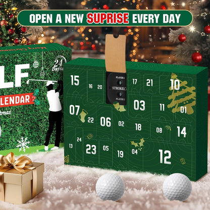⛳50% OFF NOW! Golf Advent Calendar 2026 – 24 Days Christmas Golf Surprise Gift Box, Contains Multiple Golf Accessories Kit, Ideal Holiday Present for Golf Lovers