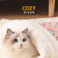 🐱50% OFF NOW! Warm Plush Thick Cat Sleeping Bag – Soft Burrow Cat Bed, Self-Warming Enclosed Cave Bed for Kittens & Small Pets, Cozy Hideaway Nest