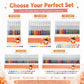 ✨50% OFF NOW! 50K+ Sold Glitter Gel Pen Set‑18 Bright Colored Quick‑Dry Sparkle Gel Pens, Smooth Glide Art Drawing Pens for Journaling, Scrapbooking & Kids DIY Crafts