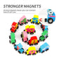 🚂50% OFF NOW! Magnetic Wooden Number Train Toy – Colorful Digital Train Puzzle, Early Learning Counting Building Blocks for Toddlers, Educational Preschool Toy