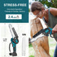 🔥50% OFF NOW ! ⚡6-Inch Cordless Mini Chainsaw – Brushless Motor, High-Speed Cutting, Portable Rechargeable Handheld Pruning Saw