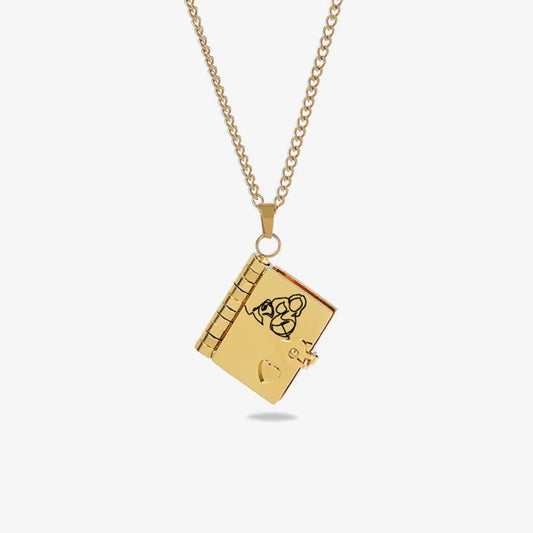 🎄 Holiday Sale – 50% OFF! ⚡ 50K+ SOLD! ✨ For Granddaughter and Daughter – The Most Beautiful Chapter Book Necklace ❤️