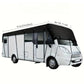 🚐50% OFF NOW! All-Season RV Privacy & Sunshade Cover, Waterproof UV Protection Motorhome Cover, Heavy Duty RV Full Cover for Outdoor Storage