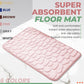 🛁50% OFF NOW! Memory Foam Embossed Soft‑Stone Bathroom Non‑Slip Carpet‑Super Absorbent Quick‑Dry Bath Mat, Soft Comfortable Floor Rug for Shower & Bathroom