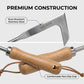 🌱50% OFF NOW! 2026 New Crack Weeder Tool Crevice Cleaning Tool‑Manual Hand Weeder with Wooden Handle, Sturdy Metal Weeding Tool for Pavement Joints, Patio Bricks & Garden Crevice Weed Removal