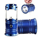 ⛺️50% OFF NOW! Solar Camping Lantern‑ Rechargeable Collapsible LED Lamp, IPX4 Waterproof Light with Magnetic Base & Foldable Hanging Hook for Outdoor Emergency