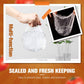 🍽️50% OFF NOW! 200‑Pack Disposable Clear Elastic Food Covers‑ Stretch Reusable‑Look Bowl Lids, Universal Elastic Plastic Food Wraps for Leftovers, Fruit & Kitchen Storage