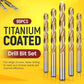 🔧50% OFF NOW ! ⚙️99Pcs Titanium Coated Drill Bit Set, High Hardness Multi-Size Drilling Bits for Wood Metal Plastic Electronics