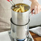 🍟50% OFF NOW ! ✨304 Stainless Steel Multifunctional Fryer, Splash‑Proof Deep Pot Design with Filter Basket, Restaurant‑Quality Home Deep Frying Pot