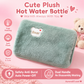 # 🧸50% OFF NOW! Rechargeable Hot Water Bottle – Explosion-Proof Electric Heating Pad, Soft Plush Bear Cover Hand Warmer, Portable Heat Pack for Pain Relief & Winter Warmth