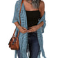👙50% OFF NOW ! ✨Women's Open‑Front Knit Cover‑Up – Tassel Beach Swimwear Kimono