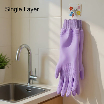 💦Waterproof Household Anti-Slip Cleaning Gloves