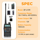 50% OFF NOW! UV-5R Dual Band Long Range Walkie Talkie – 128 Channels, Built-in Flashlight, Portable Two Way Radio for Camping Hiking Construction