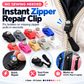 🔧50% OFF NOW! Instant Zipper Repair Clip – No Sew Zipper Slider Replacement, Tool-Free Quick Fix Zipper Pull Tab for Jackets, Backpacks, Luggage & Bags