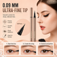 👁️ Last Day Special Price £8.99 ! ✒️Buy 1 Get 1 Free 0.09mm Ultra Fine Liquid Eyeliner, Waterproof Sweatproof Long-Lasting Pigmented Eye Liner Pen
