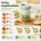 🥕50% OFF NOW! 4‑in‑1 Handheld Electric Food Chopper‑ USB Rechargeable Mini Blender with Open Feeding Port, Portable Wireless Processor for Vegetables, Meat & Garlic