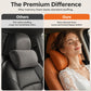 🚗50% OFF NOW! Ergonomic Memory Foam Car Headrest Pillow, Premium Auto Neck Support Cushion, Relieve Neck Spine Stiffness for Long Road Trips & Daily Commutes