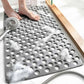 🚿50% OFF NOW! Premium Anti‑Slip Shower Safety Mat‑Large Hollow Drain Hole Bath Mat with Strong Suction Cups, Non‑Slip Floor Mat for Bathroom Shower Tub