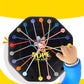 🧩50% OFF NOW! Rope Untangling Puzzle Game – Rope Challenge Brain Teaser Board Game, Parent-Child Interactive Desktop Game, Focus & Fine Motor Training Toy for Kids & Family