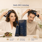 🔥50% OFF HOT SALE! Plant-Based Comb Hair Dye Cream, Ammonia-Free At-Home Gray Root Touch-Up Color for Quick Full Head Grey Hair Coverage