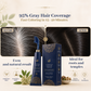 🔥50% OFF HOT SALE! Plant-Based Comb Hair Dye Cream, Ammonia-Free At-Home Gray Root Touch-Up Color for Quick Full Head Grey Hair Coverage