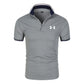 👕50% OFF NOW! Summer Men's Basic Sporty Short‑Sleeve Polo Shirt‑Breathable Quick‑Dry Loose‑Fit Dry‑Fit Tee, Graphic Workout Top for Gym Training, Casual Daily Multi‑Color Fitness T‑Shirt