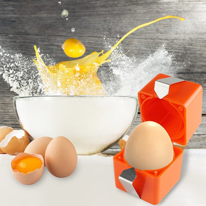 🍳50% OFF NOW ! ✨Quick Egg Cracker Tool – Fast Clean Egg Opener for Kitchen Baking
