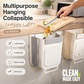 🍃50% OFF NOW! Multipurpose Hanging Collapsible Kitchen Trash Can‑Space‑Saving Wall Mount Foldable Waste Bin, Hanging Garbage Container for Food Scraps, Cabinet Door Mount for Home Kitchen Countertop Prep