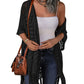 👙50% OFF NOW ! ✨Women's Open‑Front Knit Cover‑Up – Tassel Beach Swimwear Kimono