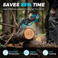 🔥50% OFF NOW ! ⚡6-Inch Cordless Mini Chainsaw – Brushless Motor, High-Speed Cutting, Portable Rechargeable Handheld Pruning Saw