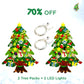 🎅50% OFF NOW! DIY Felt Christmas Tree Set – Detachable Ornaments Wall Hanging Xmas Decor for Kids, Christmas Party Home Door Wall Decoration