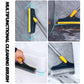 🔥LAST DAY SALE ONLY ￡11.99!!🧹180° Rotating V-Type Floor Brush, Extendable Gap Cleaning Brush with Water Scraper for Bathroom Tile & Corners