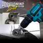 ⚙️50% OFF NOW! Electric Drill Plate Cutter – Sheet Metal Cutting Attachment, Precise Burr-Free Metal Cutter, Fits Most Power Drills for DIY & Workshop
