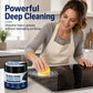 🧼50% OFF NOW! Glass Stove Cleaner Paste 80g with Sponge Burnt Stain Remover – Heavy‑Duty Cooktop Polishing Cleaning Paste, Grease & Burnt‑On Residue Eliminator for Induction Glass Stovetops