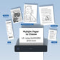 🖨️50% OFF NOW! D810 Portable Bluetooth Thermal Printer – Wireless Inkless Mobile Document Printer, Compact Travel Thermal Printer for Home, Office, Business & On‑the‑Go Printing