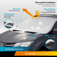 ❄️50% OFF NOW! Windshield Anti-Snow & Anti-Frost Cover with Mirror Protection – Waterproof Windproof Car Front Window Snow Shield, Winter Car Windshield Protector
