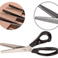 ✂️50% OFF NOW! DIY Serrated Sewing Scissors‑Zig‑Zag Pinking Shears, Anti‑Fray Fabric Cutting Tool for Cloth, Paper & Handmade Craft Projects