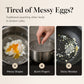 🍳 LIMITED-TIME 50% OFF! 304 Stainless Steel Egg Ring Mold, Multi-Shape Non-Stick Fried Egg Shaper for Breakfast