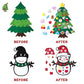 🎅50% OFF NOW! DIY Felt Christmas Tree Set – Detachable Ornaments Wall Hanging Xmas Decor for Kids, Christmas Party Home Door Wall Decoration