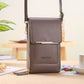 👜50% OFF NOW! Simple And Elegant Women's Touchscreen Crossbody Phone Wallet‑Transparent Window PU Leather Purse, Multi‑Card Slot Shoulder Bag for Daily Shopping Travel