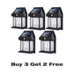 💡50% OFF NOW! Motion Sensor Solar Wall Light, IP65 Waterproof Solar Lantern Wall Lamp, 3 Lighting Modes, Auto On/Off, Bright Warm Light for Garden, Patio, Porch & Pathway