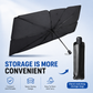 ☂️Upgraded Foldable Car Windshield Sun Shade Umbrella, UPF50+ UV Block Heat Insulation Auto Front Window Protector