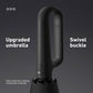 ☔50% OFF NOW! Automatic Folding Umbrella – Windproof Waterproof Compact Travel Umbrella with C-Shaped Hands-Free Hook Handle for Rain & Sun