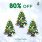 🎅50% OFF NOW! DIY Felt Christmas Tree Set – Detachable Ornaments Wall Hanging Xmas Decor for Kids, Christmas Party Home Door Wall Decoration