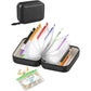 💊Limited Time Offer £9.99!! A8 Waterproof 14 Color-Coded Pill Pouches Organizer – Portable Binder-Style Weekly Travel Medicine Storage Case for Pills, Vitamins & Supplements