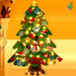 🎅50% OFF NOW! DIY Felt Christmas Tree Set – Detachable Ornaments Wall Hanging Xmas Decor for Kids, Christmas Party Home Door Wall Decoration