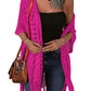 👙50% OFF NOW ! ✨Women's Open‑Front Knit Cover‑Up – Tassel Beach Swimwear Kimono