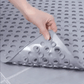 🛁50% OFF NOW! Premium Anti-Slip Shower Mat with Strong Suction Cups, Hollow Drainage Hole Non Slip Bath Mat, Quick Drying Rubber Bathroom Mat for Shower Tub, Elderly & Kids Safety