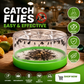 🦟 LAST DAY SPECIAL PRICE! Reusable Funnel Fly Catcher Trap, Cordless Non-Toxic Chemical-Free Fly Trap Safe for Kitchen, Patio, Farm, Kids & Pets